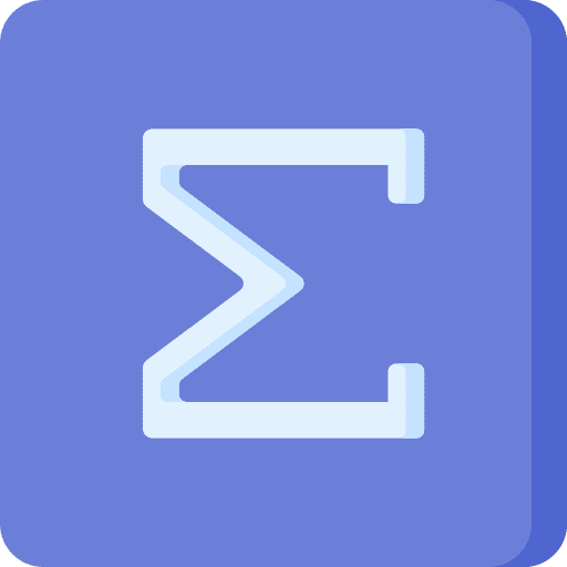 Sigma maths mathematics calculation icon