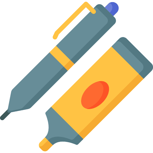 Pen pen education tool icon