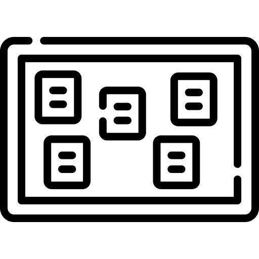 Notes office material cork business and finance icon