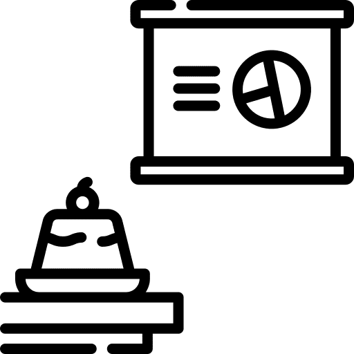 Coffee break business conference food and restaurant icon