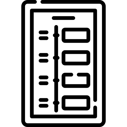 Business app design business business and finance icon