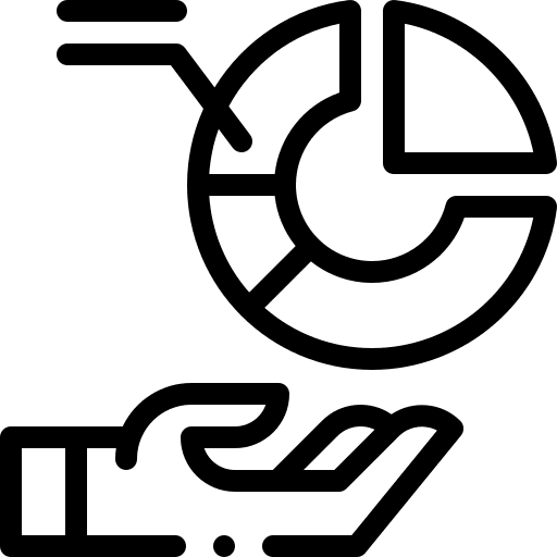 Ratio hands and gestures ratio comparison icon