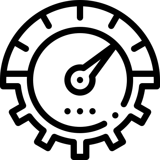 Speedometer performance attitude speedometer icon