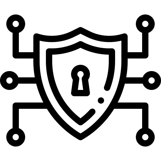 Antivirus privacy browser padlock icon