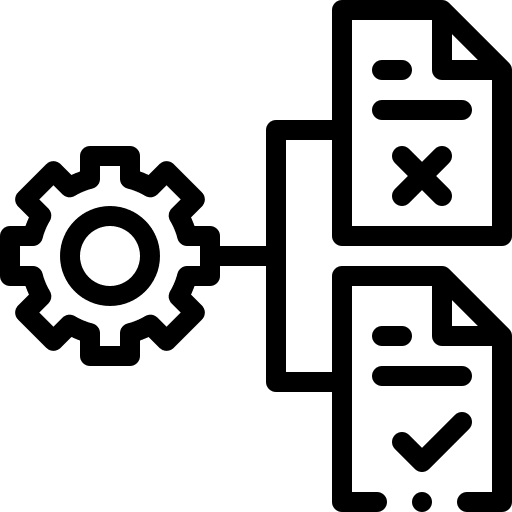 Process connection process business and finance icon