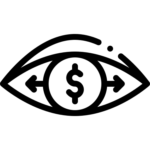 Money marketing business and finance view icon