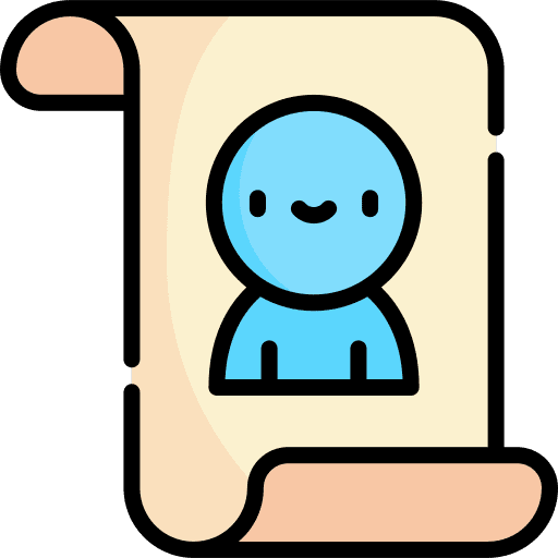 Document archive document files and folders icon