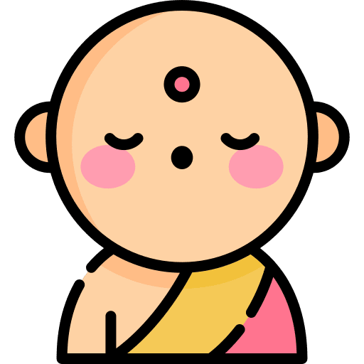 Meditation spiritual head cultures icon