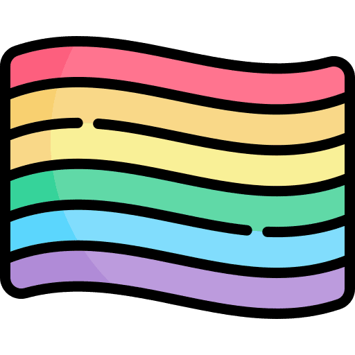 Rainbow flag rainbow flag flags pride icon