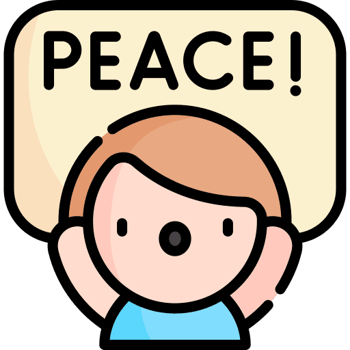 Manifestation peace people manifestation icon