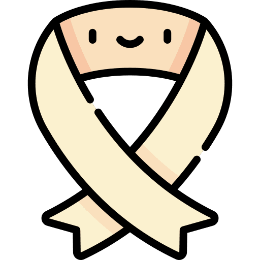 Ribbon symbol aids shapes and symbols icon