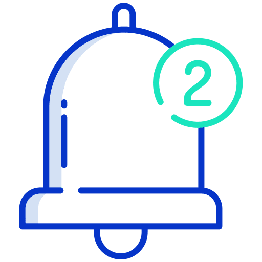 Bell notification notification bell communications icon