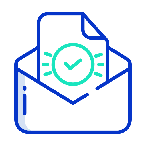 Email message letter communications icon