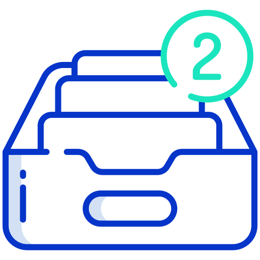 Inbox email inbox mail letter icon