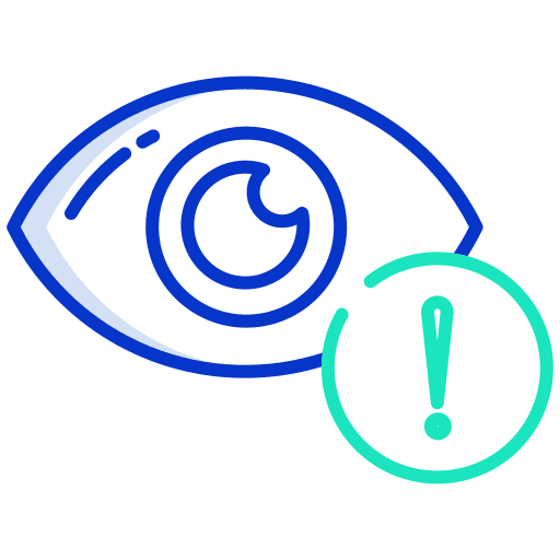 View ui eye alert icon