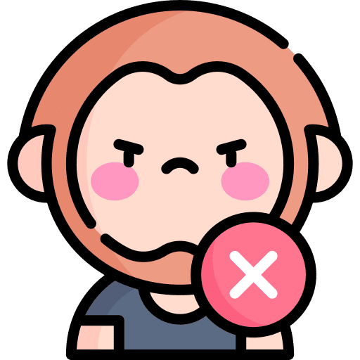 Block user forbidden abuse icon