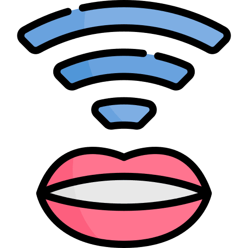 Cyber bullying cyber bullying mouth chat icon