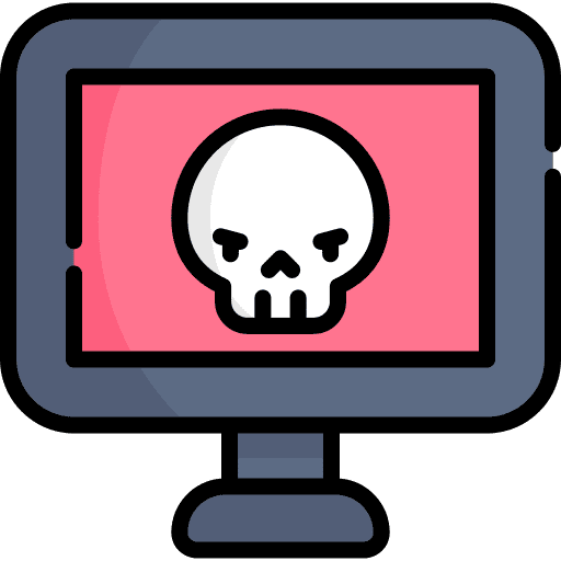 Malware malware virus security icon