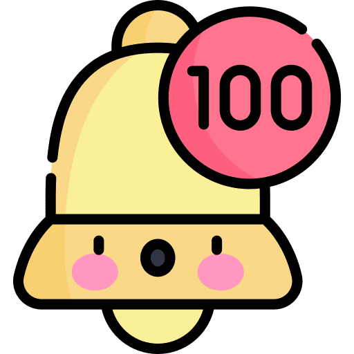 Notifications bell ui smileys icon