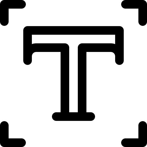 Font letter write type icon