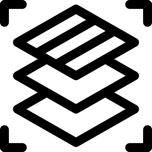 Layer graphic design interface graphic icon