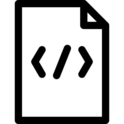 Script document language script icon