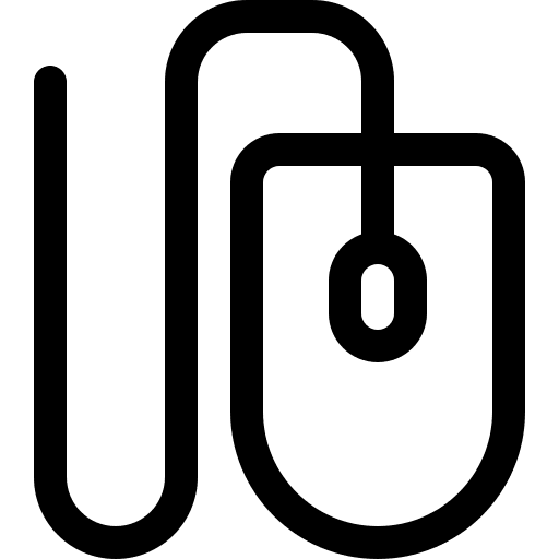 Mouse clicker electronics technology icon