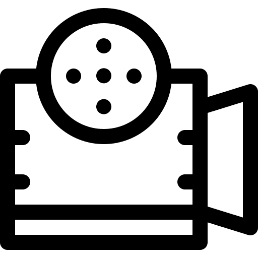 Video camera recording movie camera electronics icon