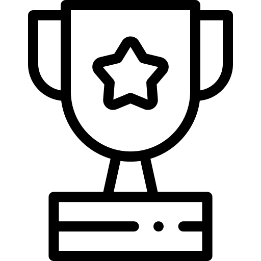 Award sports and competition win reward icon