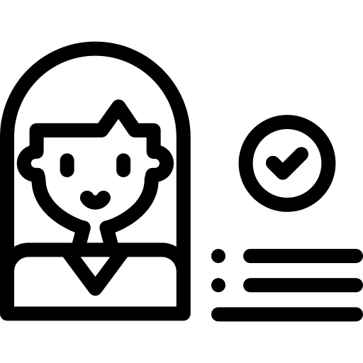 Task skills user task icon