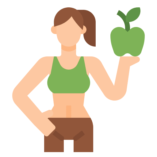 Diet fruit diet vegetarian icon