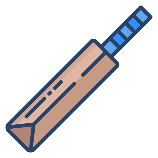 Cricket bat ball sports and competition cricket icon