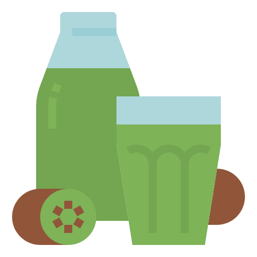 Kiwi juice vegan fruit nutrition icon
