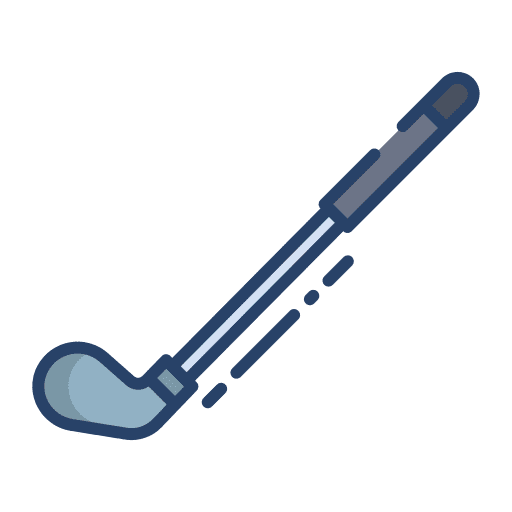 Golf stick golf club sports and competition golfer icon