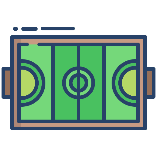 Hockey field sport sports and competition field icon