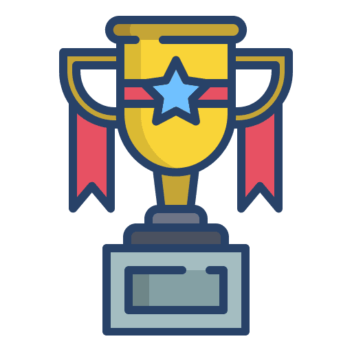 Trophy best winner trophy icon