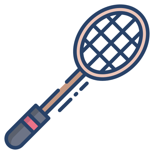 Badminton sports sports and competition birdie icon