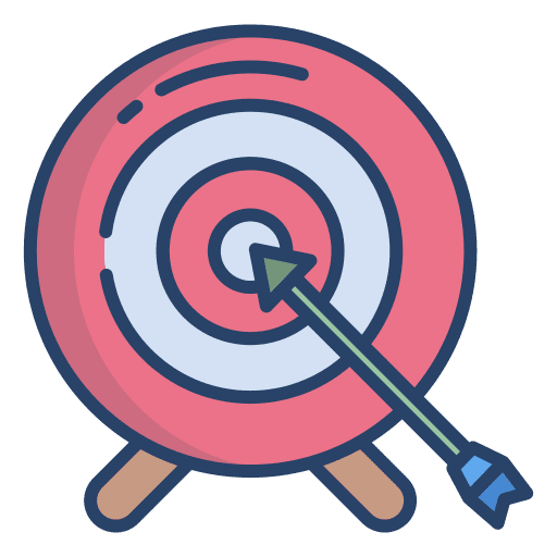 Dartboard dartboard target arrow icon
