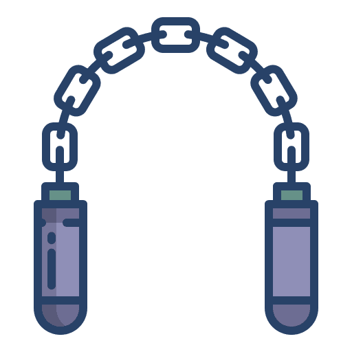 Nunchaku karate ninja nunchaku icon