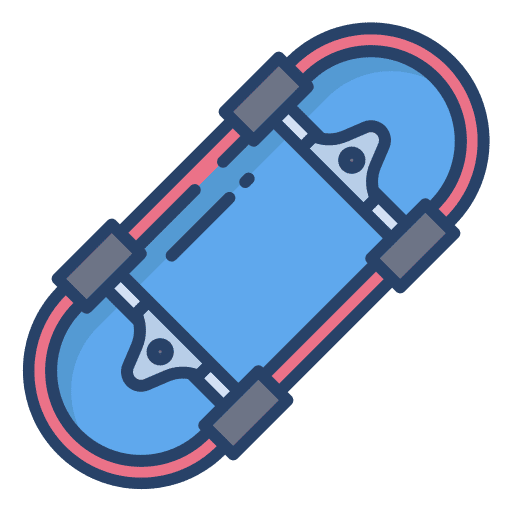 Skate skater skateboard sport icon