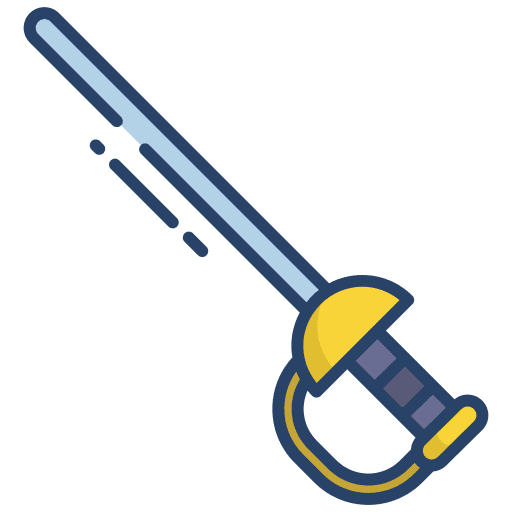 Sword sword game foil icon