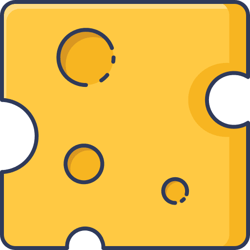 Cheese milky fattening food and restaurant icon