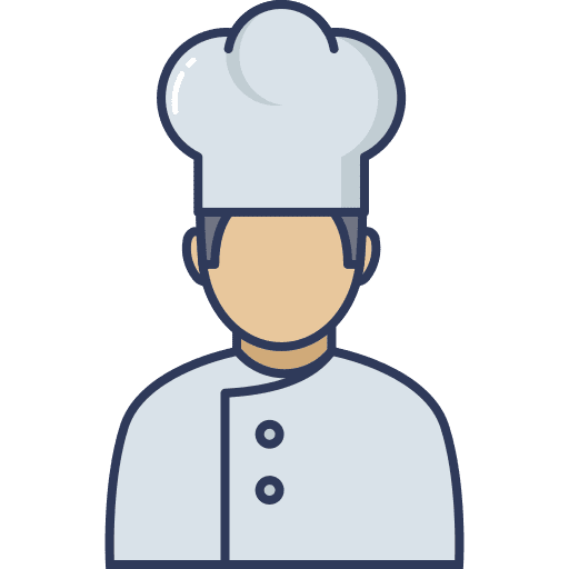 Male chef chef male chef man icon