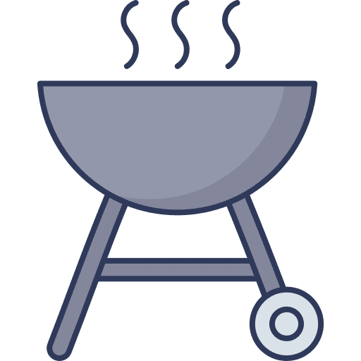 Bbq grill bbq bbq grill cooking equipment icon