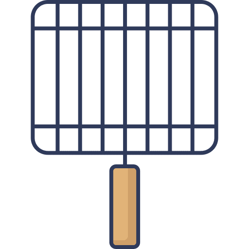 Grill bbq barbecue food and restaurant icon