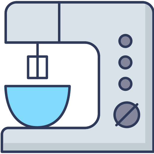 Mixer electronics food and restaurant mixer icon