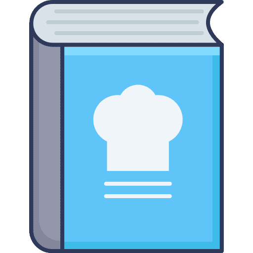 Recipe book recipe book food and restaurant icon