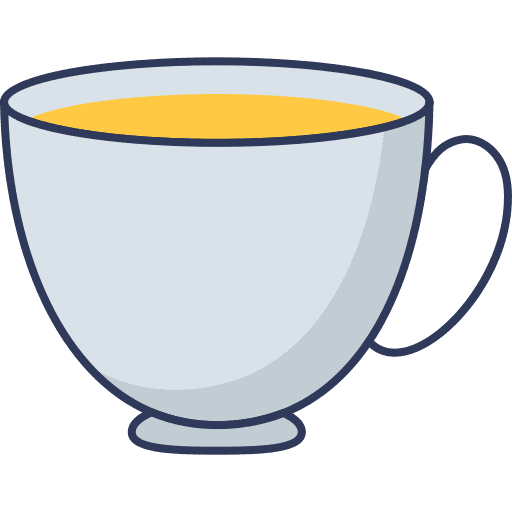 Tea cup food and restaurant tea drink icon