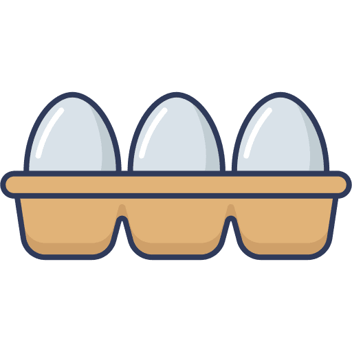 Egg carton egg carton eggs food and restaurant icon