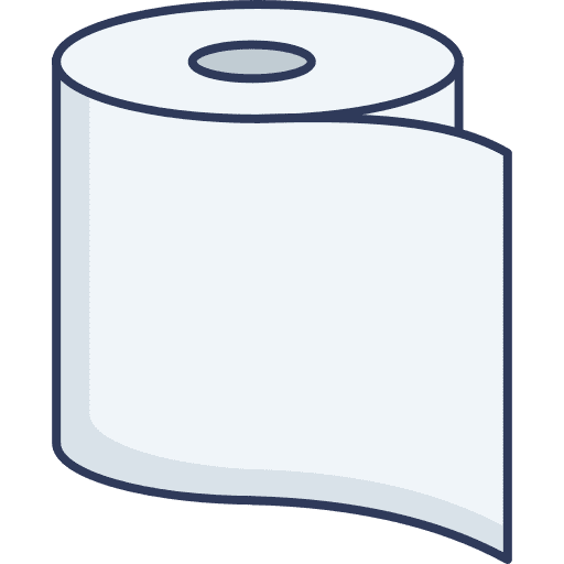 Tissue paper tissue paper tissue roll icon